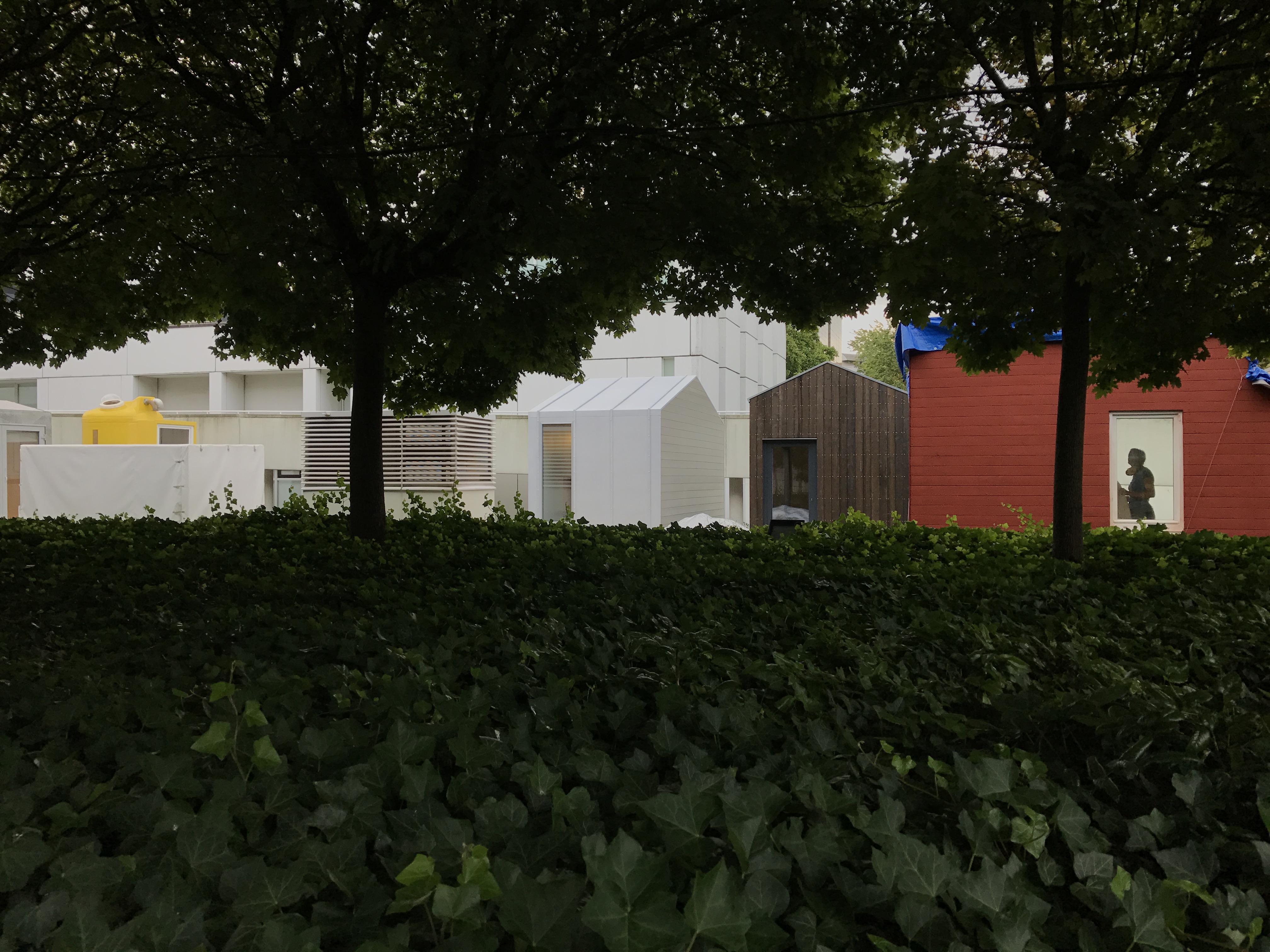 View of Bauhaus Campus and aVOID tiny house. (Berlin, august 2017) © Leonardo Di Chiara