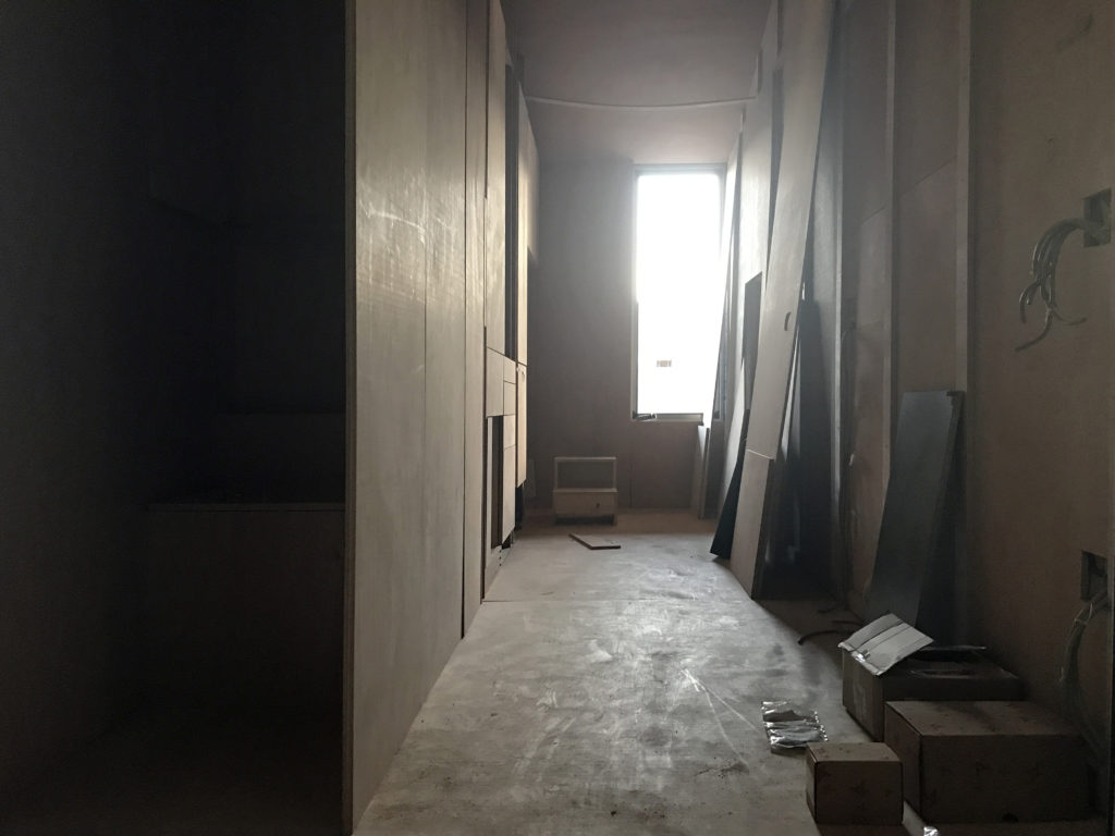 aVOID tiny house under construction at FG Arredamenti where Federico Luzi and his team realized all the interior space in record time (Fano, july 2017). © Leonardo Di Chiara